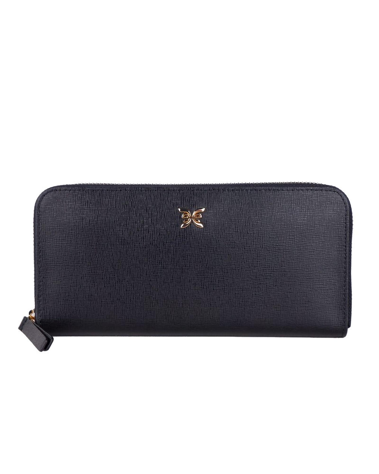 Ungaro Women's Black Leather Wallet - One Size