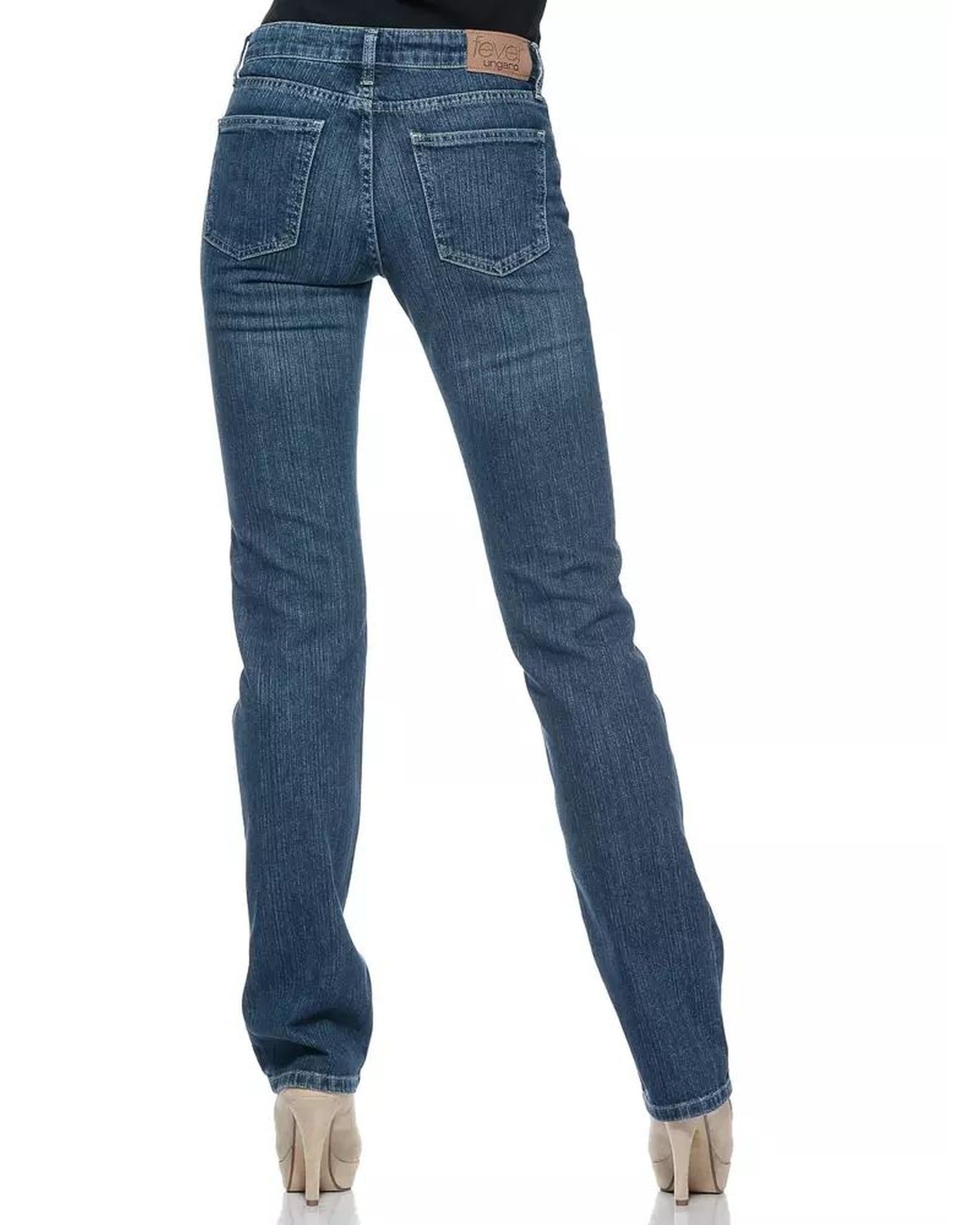 Ungaro Fever Women's Blue Cotton Jeans & Pant - W28 US