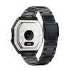 Waterproof Steel Smart Watch With Colour Screen - Black
