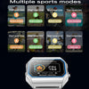 Waterproof Steel Smart Watch With Colour Screen - Silver