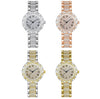 Diamond Chain Watch for Women - Elegant and Timeless - Silver Golden