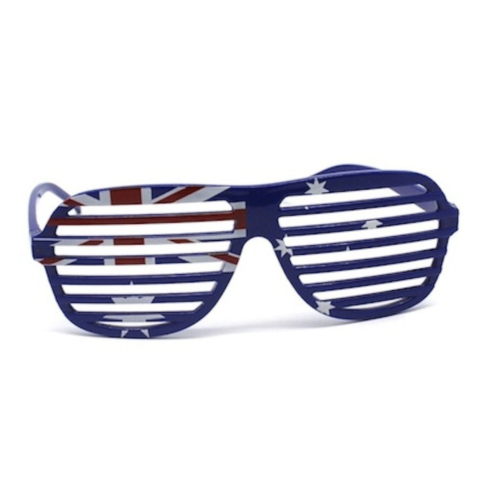 AUSTRALIA SUN GLASSES Blinds Party Costume Day Aussie Flag Sunnies Sunglasses