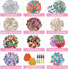 4-layer 2880Pcs Beads Charms Findings Beading Wire Kit For DIY Bracelets Necklace Earrings Deluxe Jewelry Making Supplies Kit