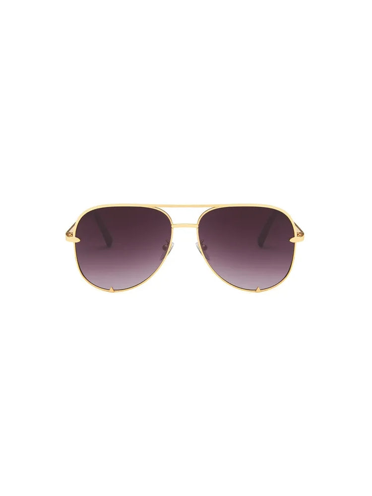 Fashion Sunglasses - Asti - Gold Black Fade