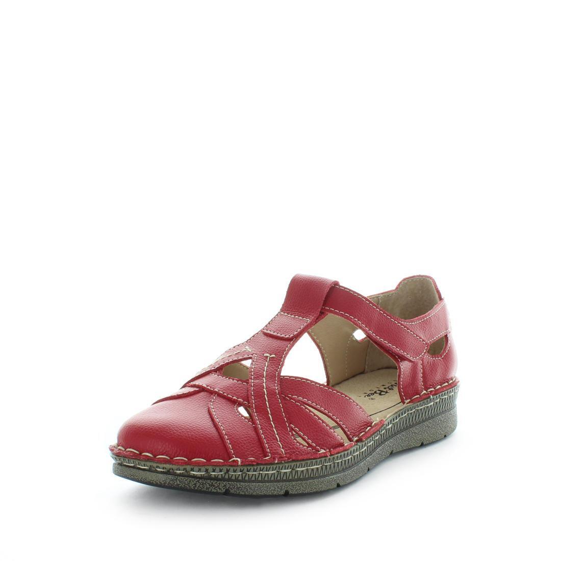 JUST BEE Women's CHIMES Sandals Red 38EU