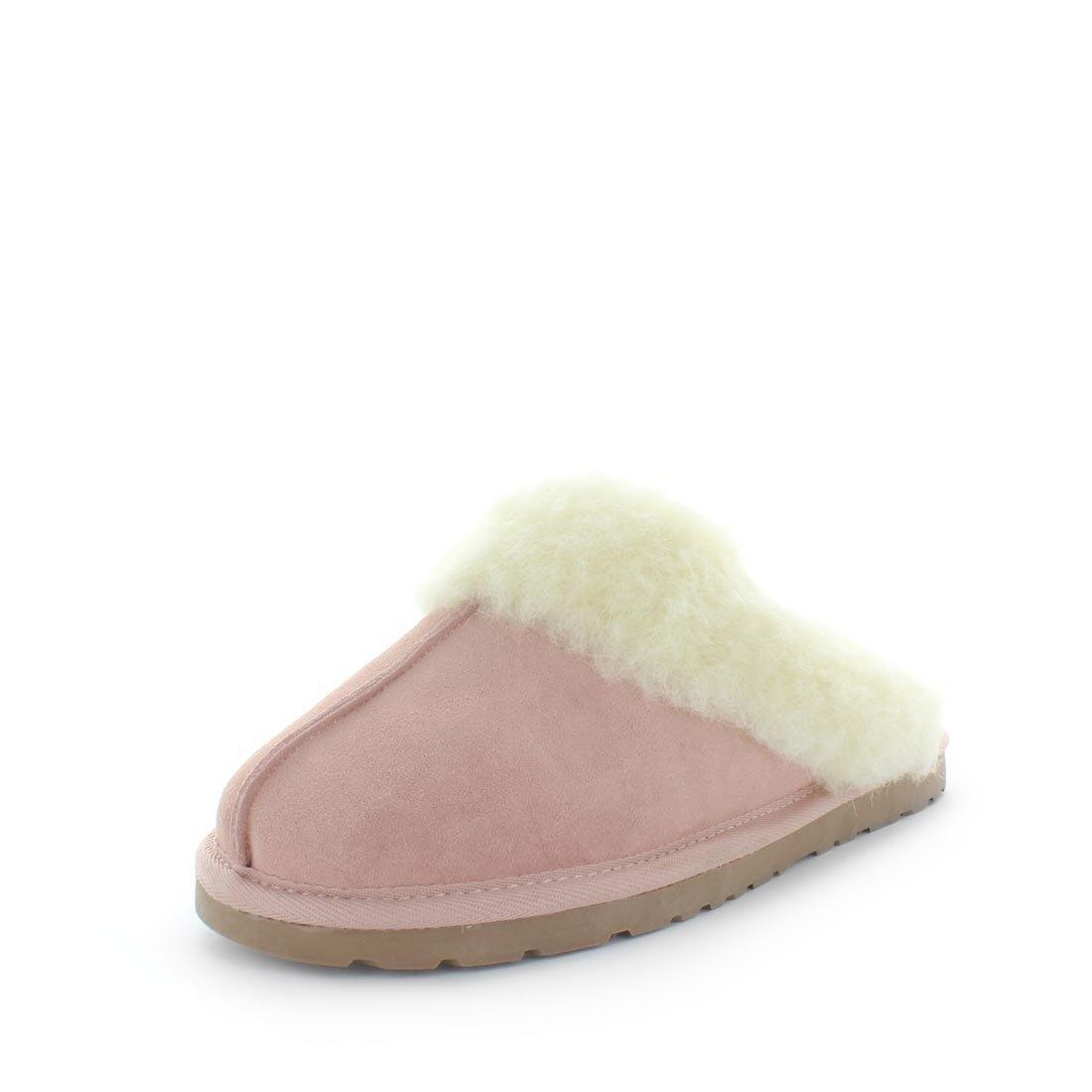 JUST BEE Women's CITA Slippers Pink 6US