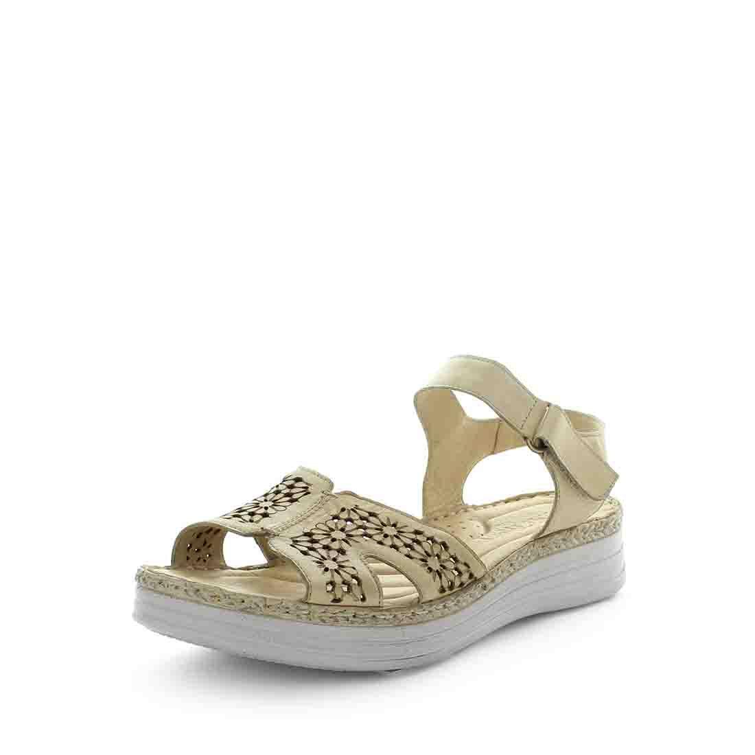 SOFT TREAD ALLINO Women's BANITA Sandals Beige Shoe 37EU