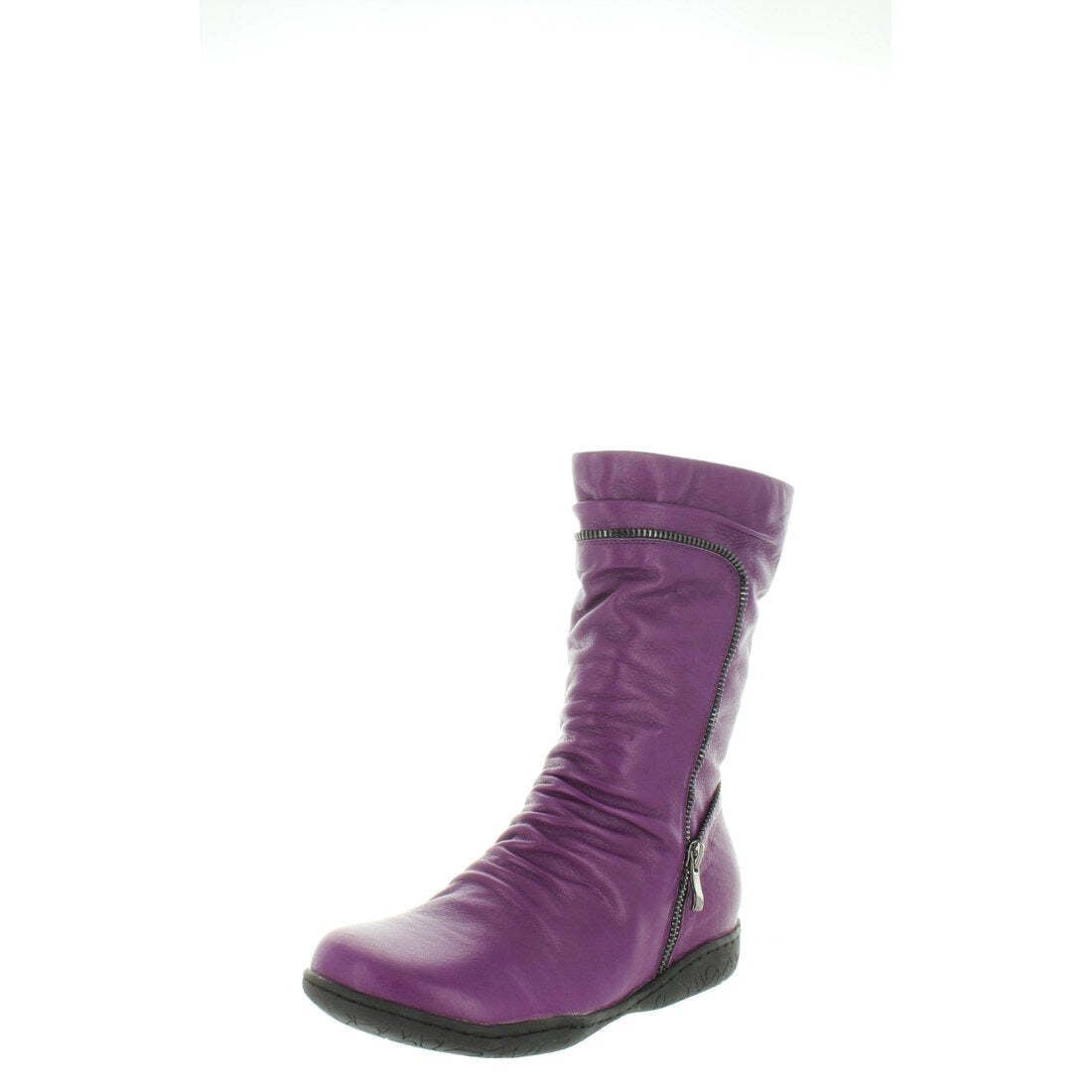 SOFT TREAD ALLINO Women's BRIXY Boots Purple Shoe 39EU