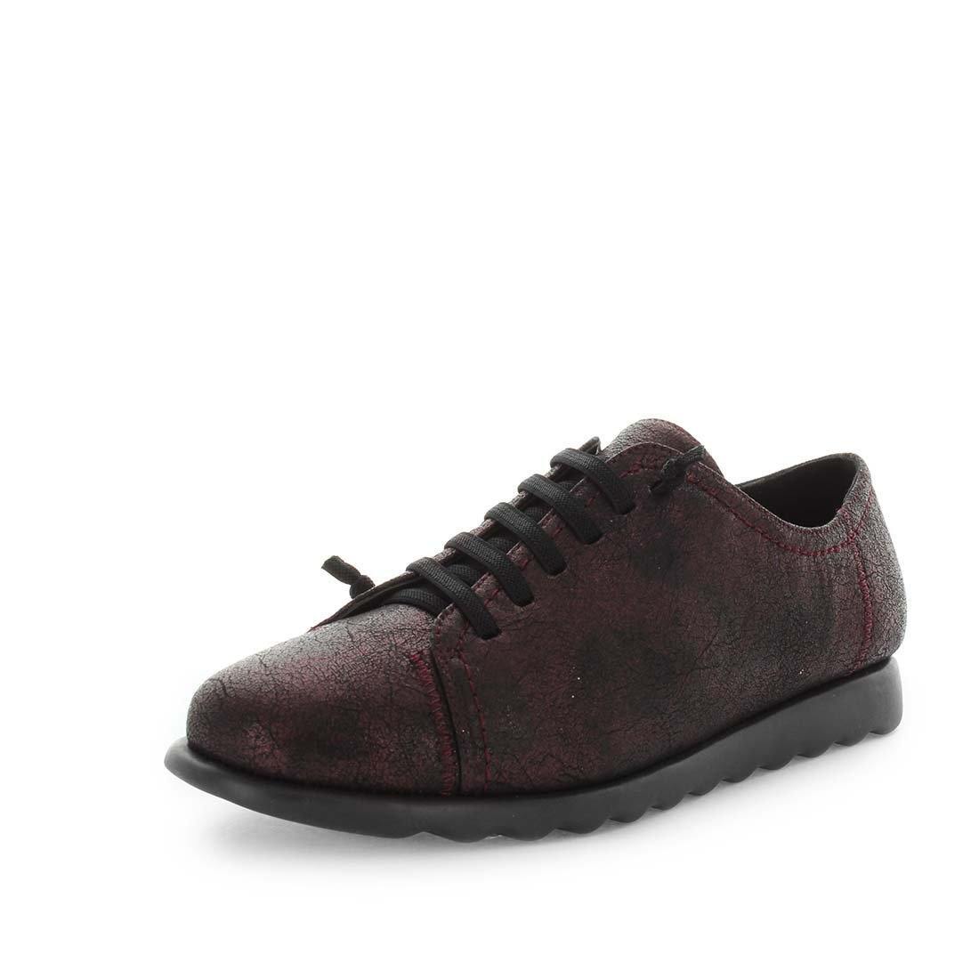 WILDE Women's SALAL Sneakers Burgundy Shoe 39EU