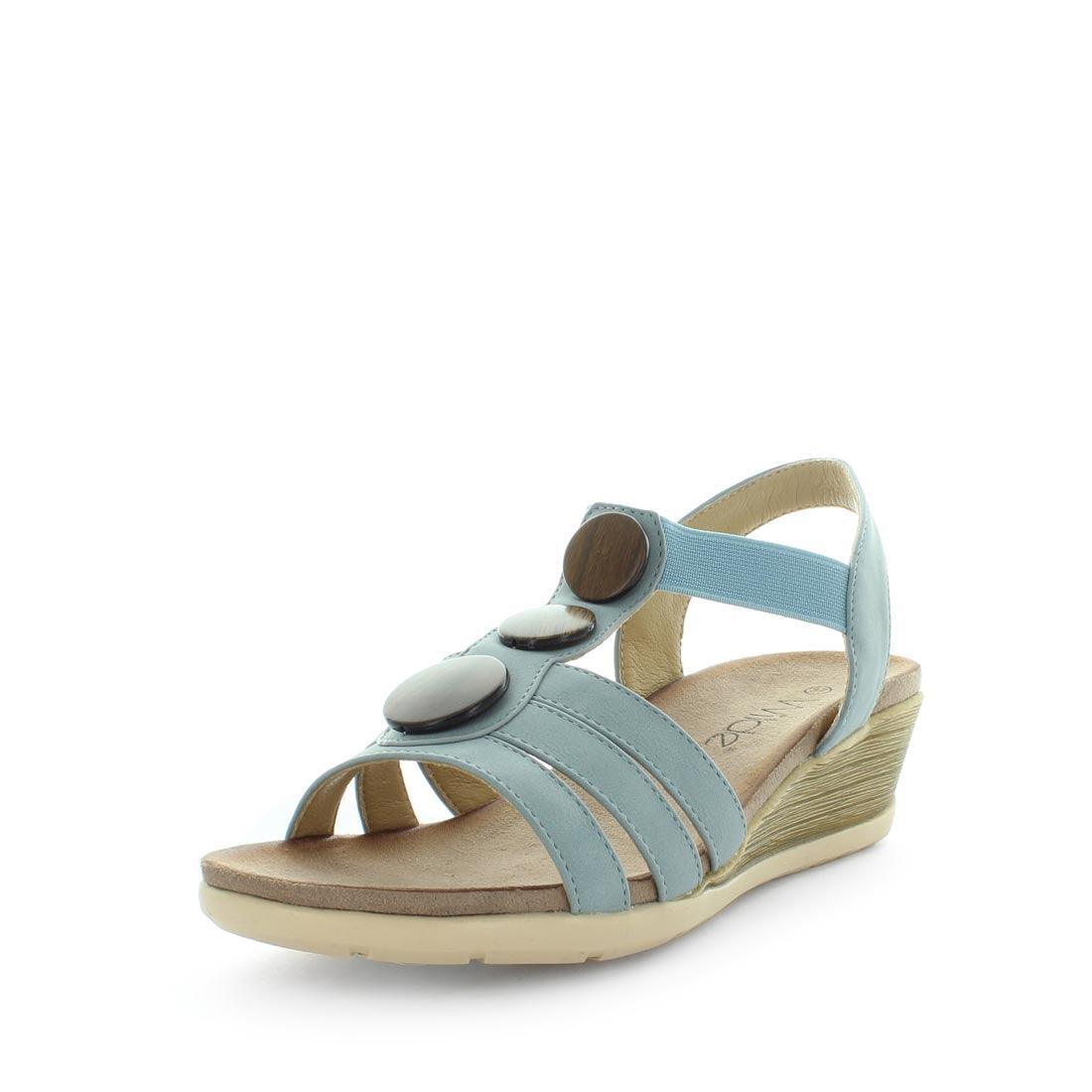 WILDE Women's SAURA Sandals Blue Shoe 40EU