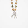 Gift Box - Rose White Gold Aroma Necklace + Purify Oil Blend