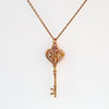 Gift Box - Key Rose Gold Aroma Necklace + Purify Oil Blend