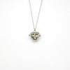 Gift Box - Love Heart White Gold Aroma Necklace + Purify Oil Blend