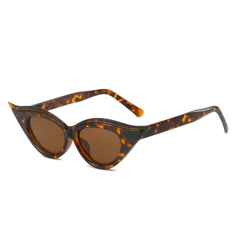 Retro Cat-Eye Sunglasses - Stylish Leopard Vintage Frames for Women