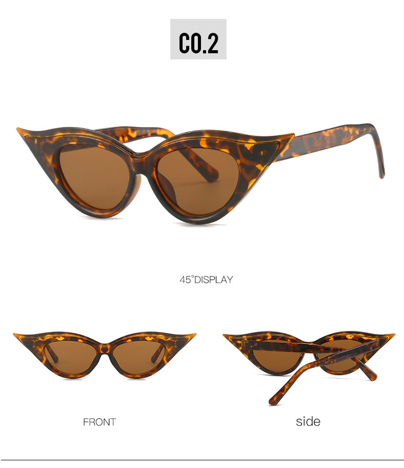 Retro Cat-Eye Sunglasses - Stylish Leopard Vintage Frames for Women