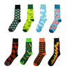 8 Pairs Fashion Novelty Funny  Socks one Size 5-13 Men  Socks  Women  Socks #4